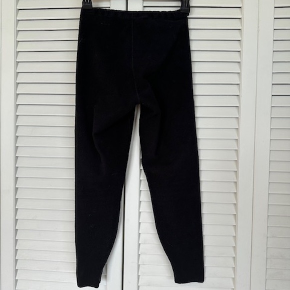 WOMEN'S ROFFE POLARTEC BLACK POLYESTER WINTER PANTS AND TEMPRA ANKLE TIGHT, XS - Picture 9 of 12